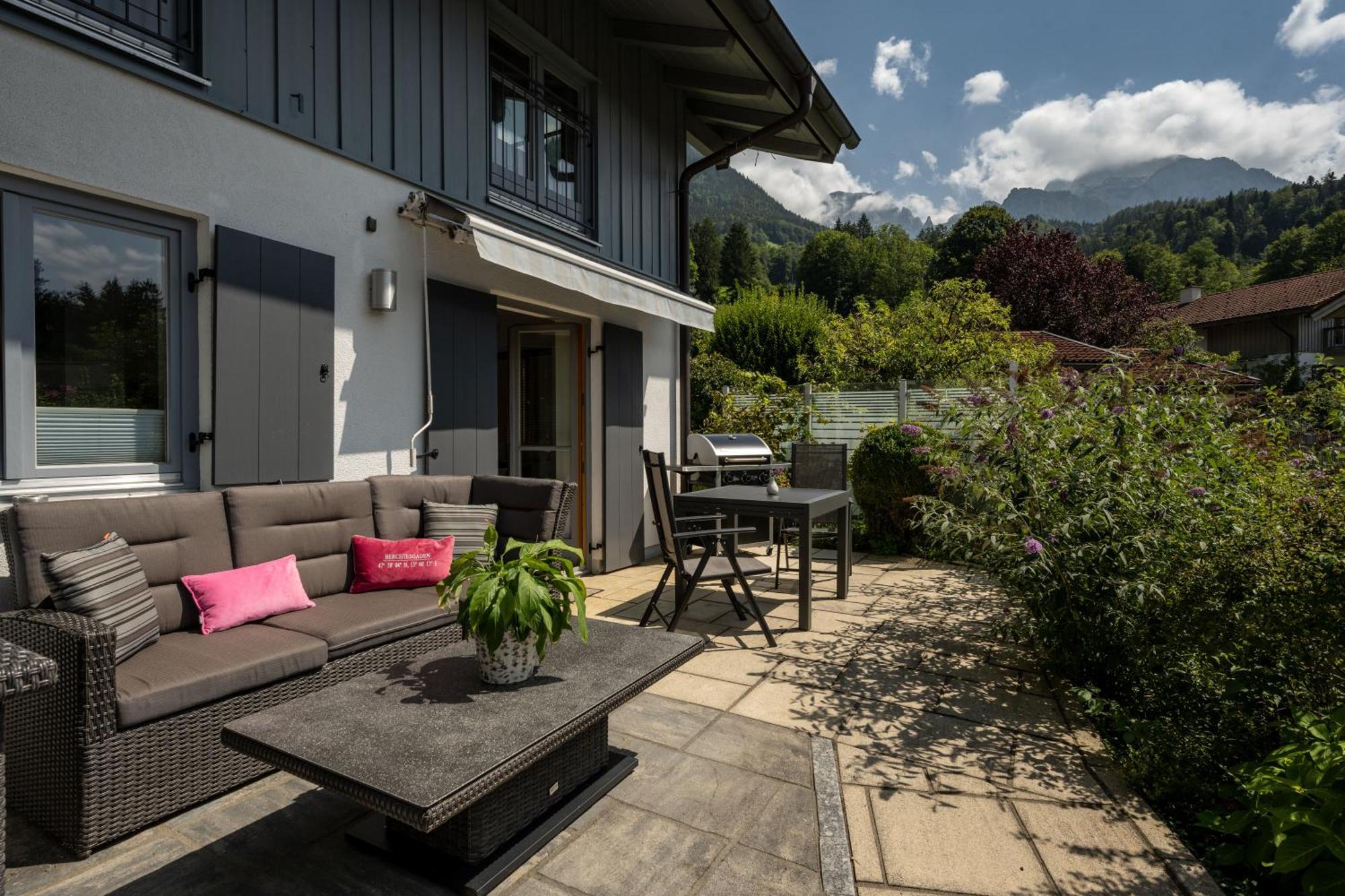 Ferienwohnung Marianne Bergpanorama Fuer Paare 60Qm Berchtesgaden Exterior foto